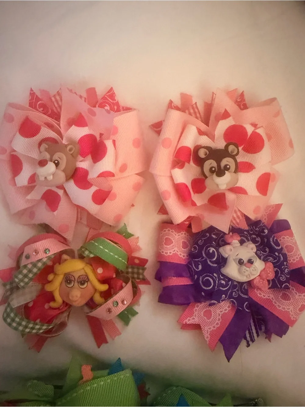 Character Some Disney Ribbon Hair Bows